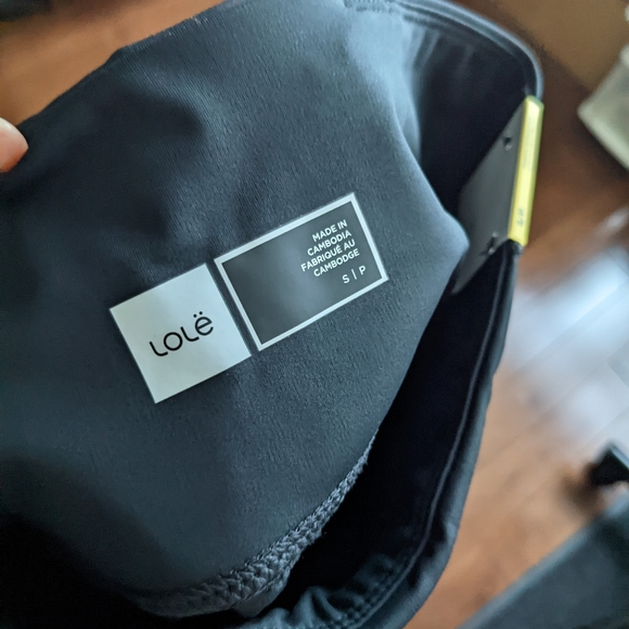 NWT Black Lole Legging with Pockets 7/8 Length Size S - Picture 8 of 8